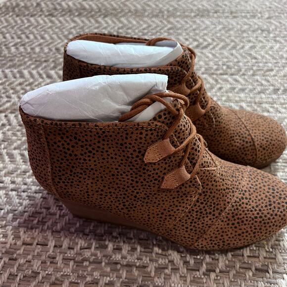 Toms Womens Kala Wedge Boot Sz 9 - Picture 6 of 6